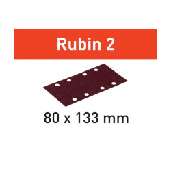 Abrasifs STF 80x133 Rubin 2 FESTOOL P80 RU2/50 499048